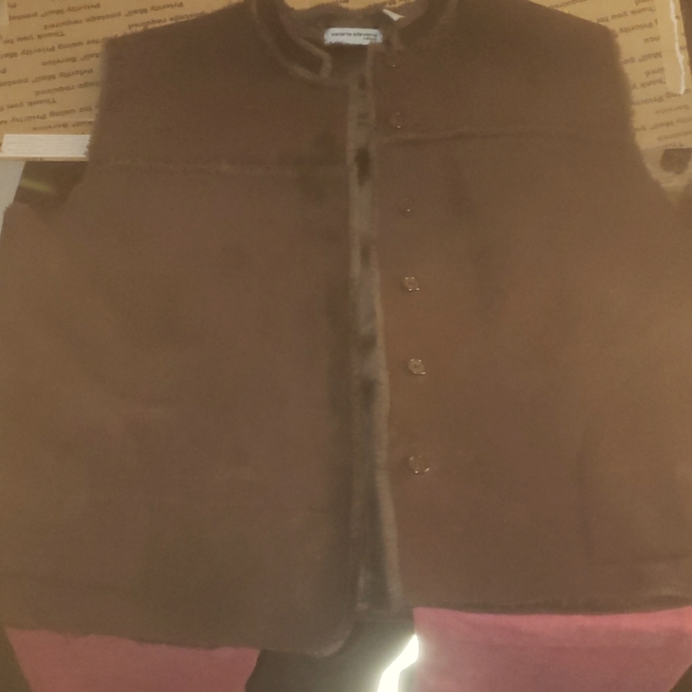 Valerie Syevens vest brown xl